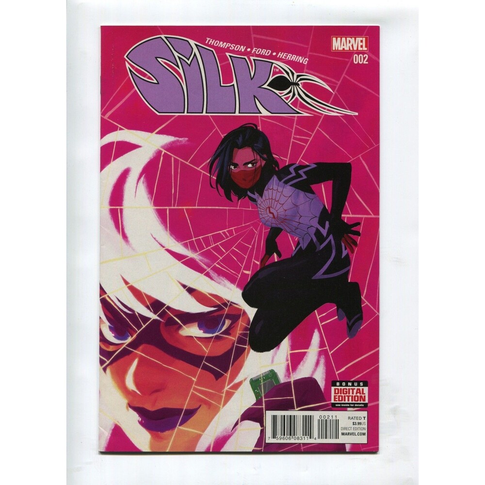 Silk #2 Marvel Comics 2016 Comic Book Blackcat Robbie Thompson Helen Chen Ford